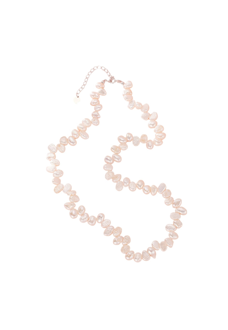 Baroque Pearl S925 Silver Necklace