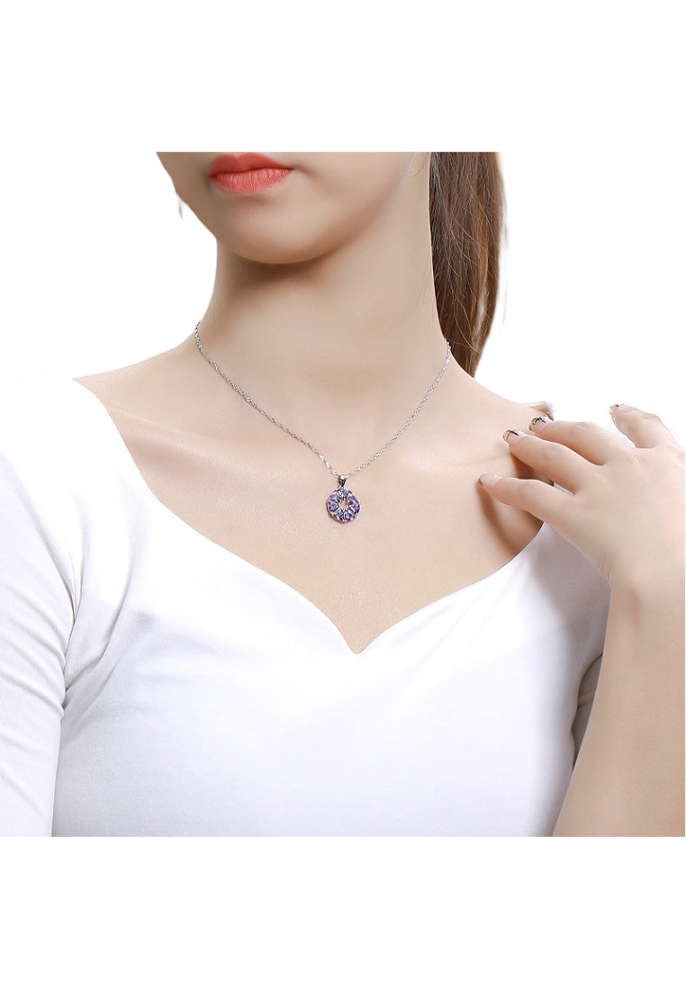 Rainbow Pendant Necklace