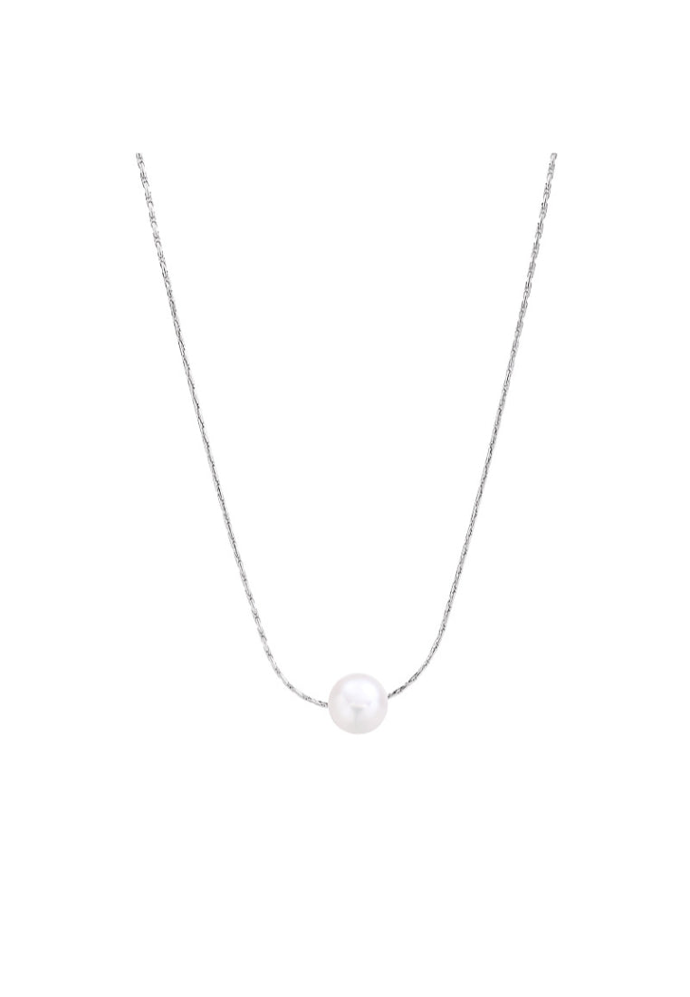 Luxury Baroque Pearl Lockbone Chain