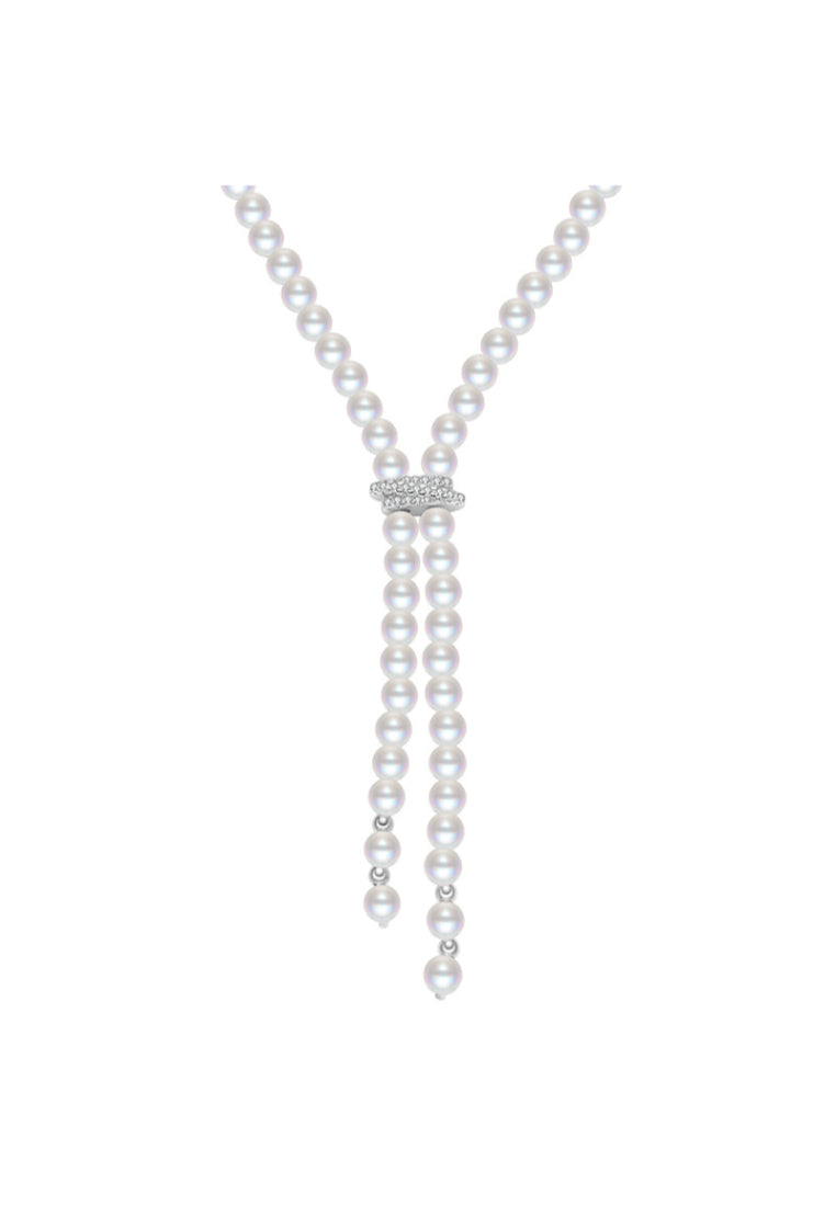 Minimalist YShape Pearl Chain