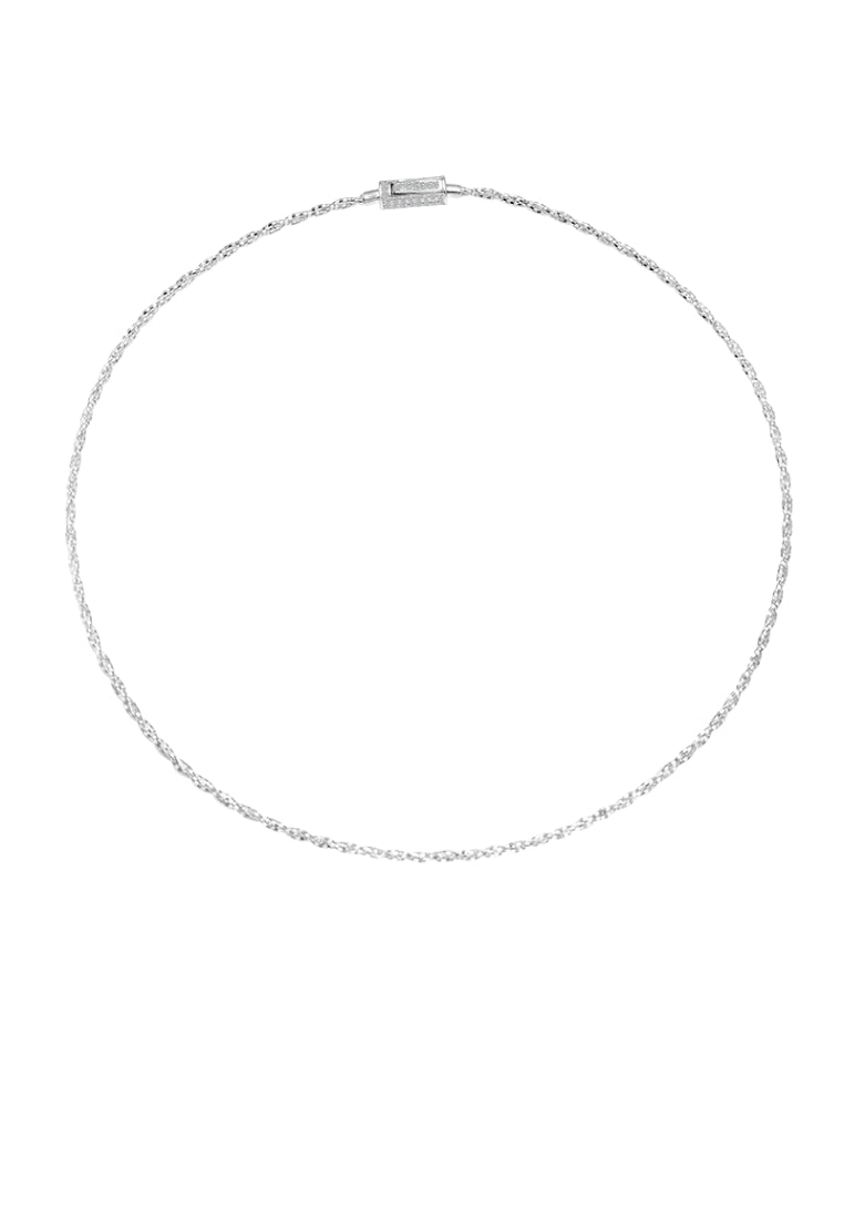 Baroque Pearl Wave Necklace