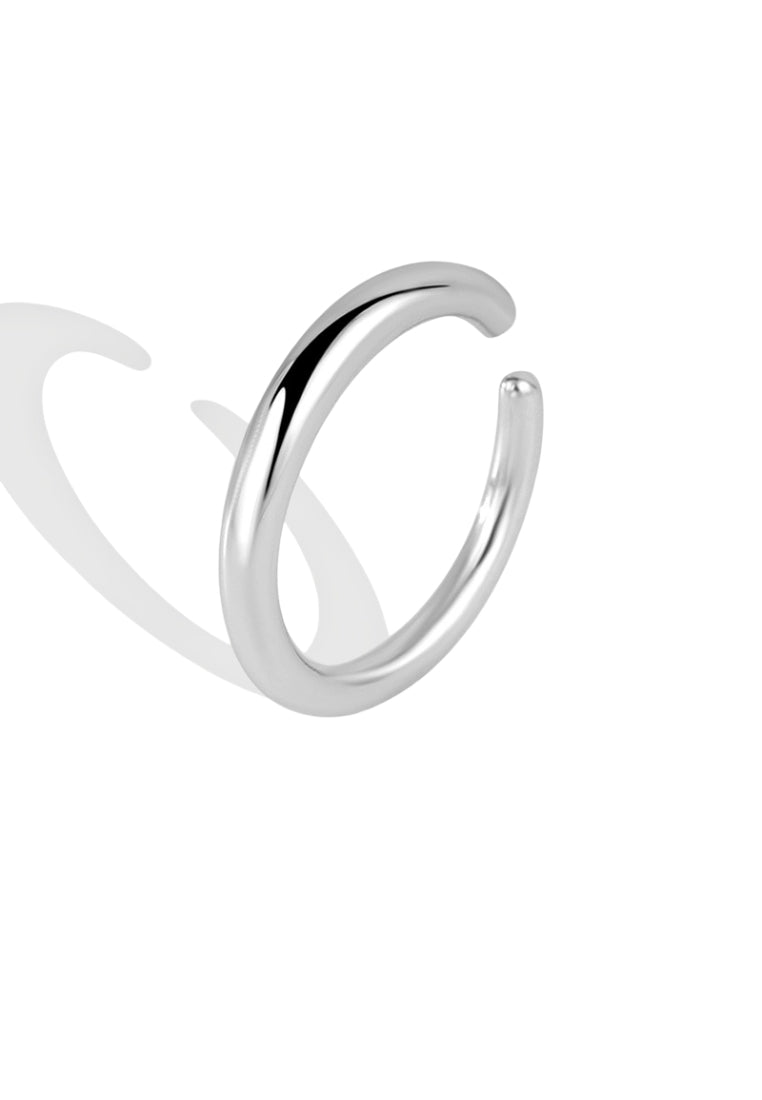 S925 silver wave lava earrings