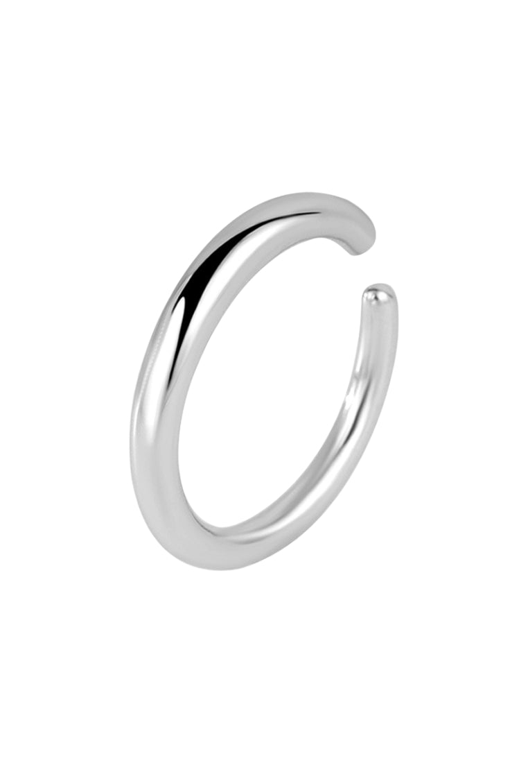 S925 silver wave lava earrings