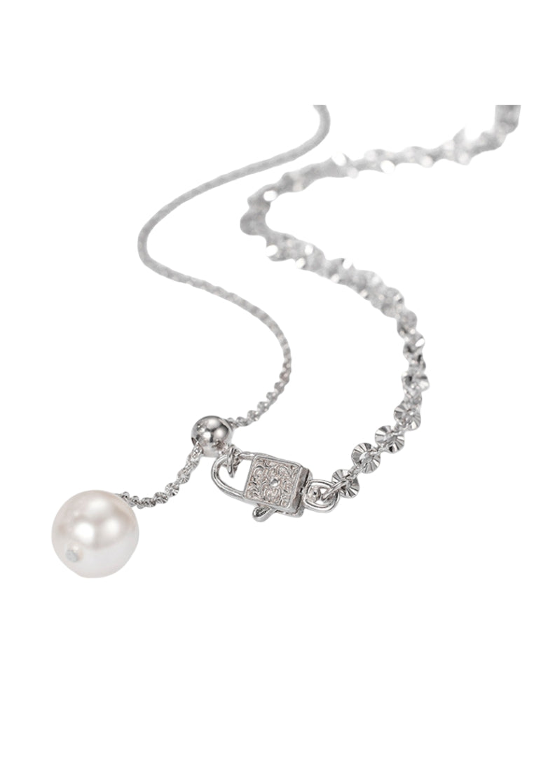 Adjustable Sunflower S925 Silver Necklace