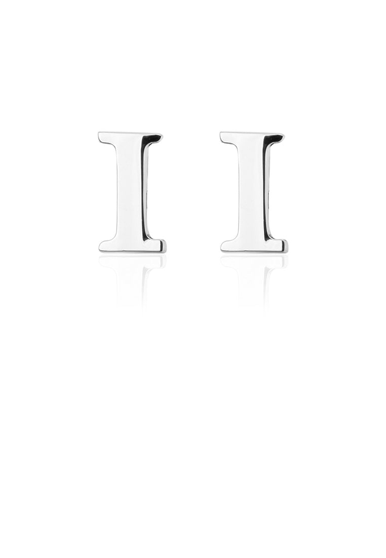 Simple and Fashion English Alphabet I Cufflinks