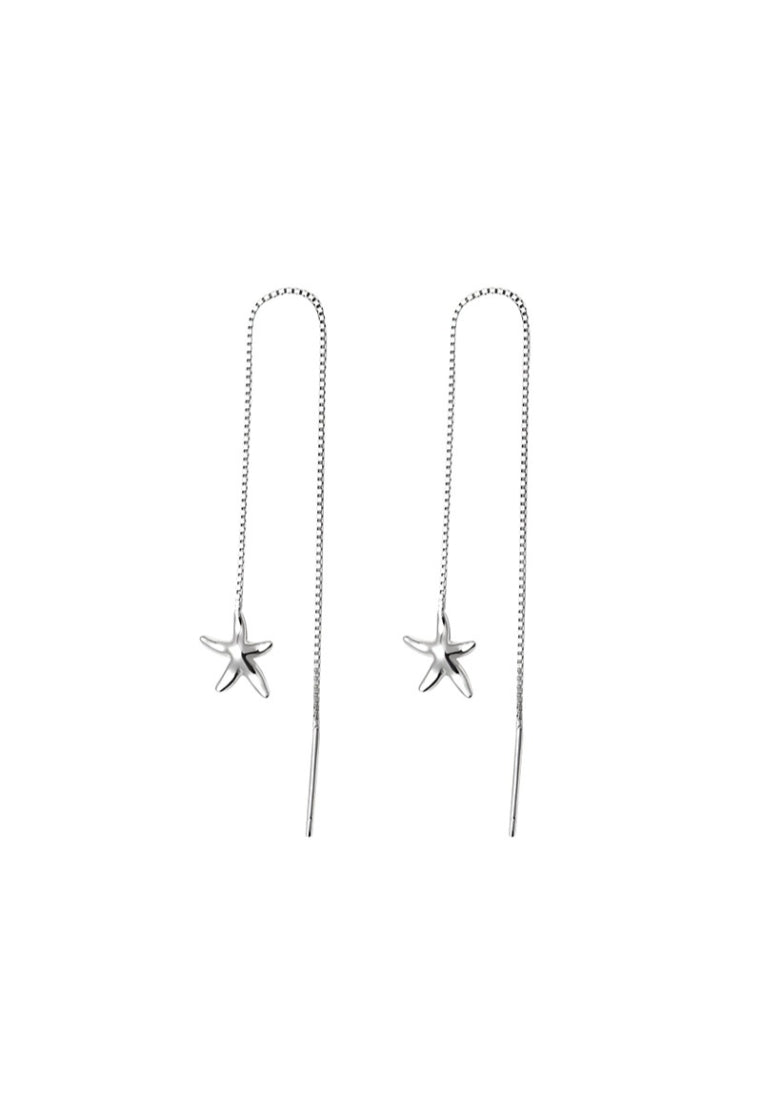 Simple Starfish Earrings