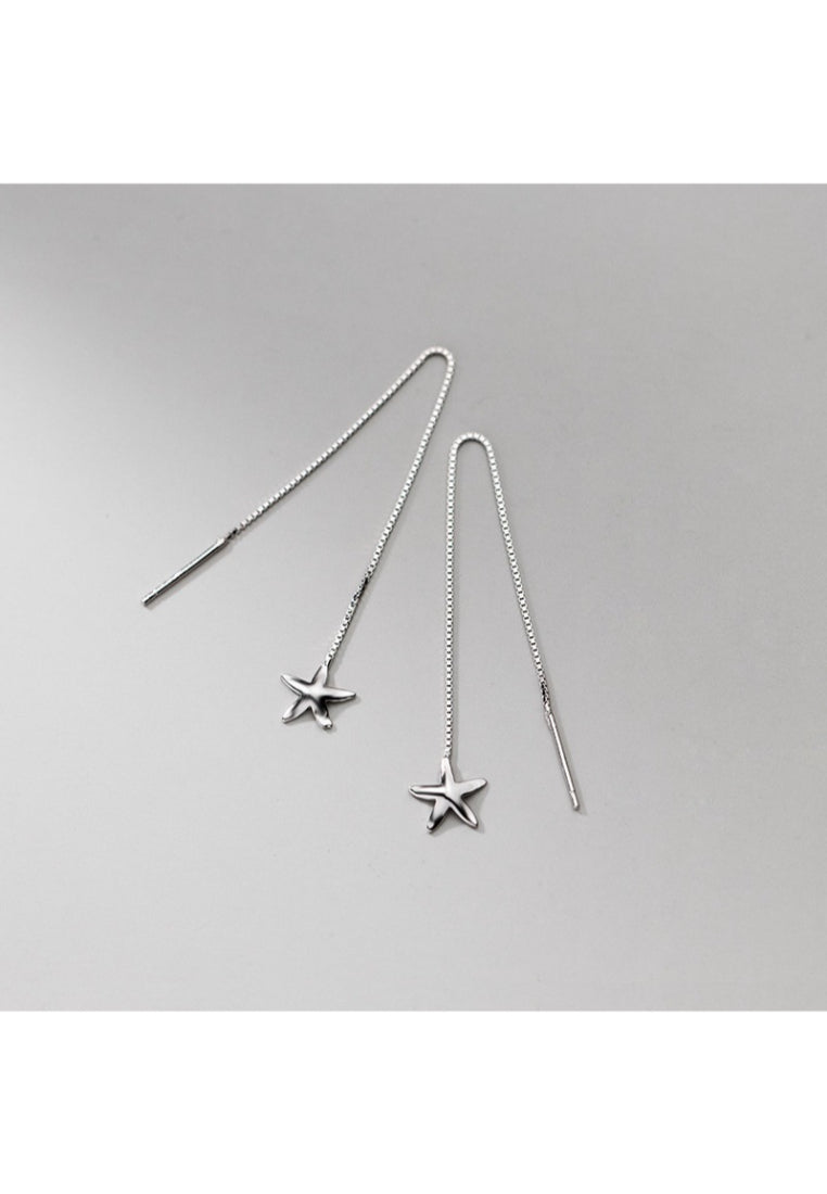 Simple Starfish Earrings