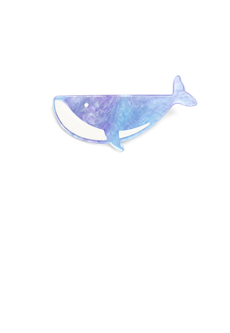 Simple And Cute Blue Dolphin Hair Clip
