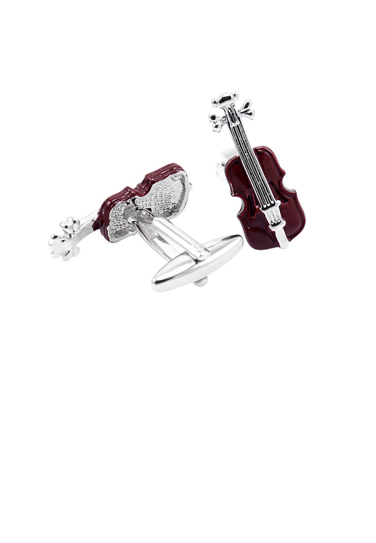 Fashion Romantic High-end Cello Cufflinks
