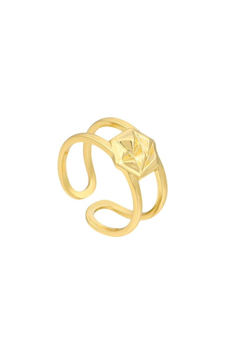 S925 Silver Double Layer Ring