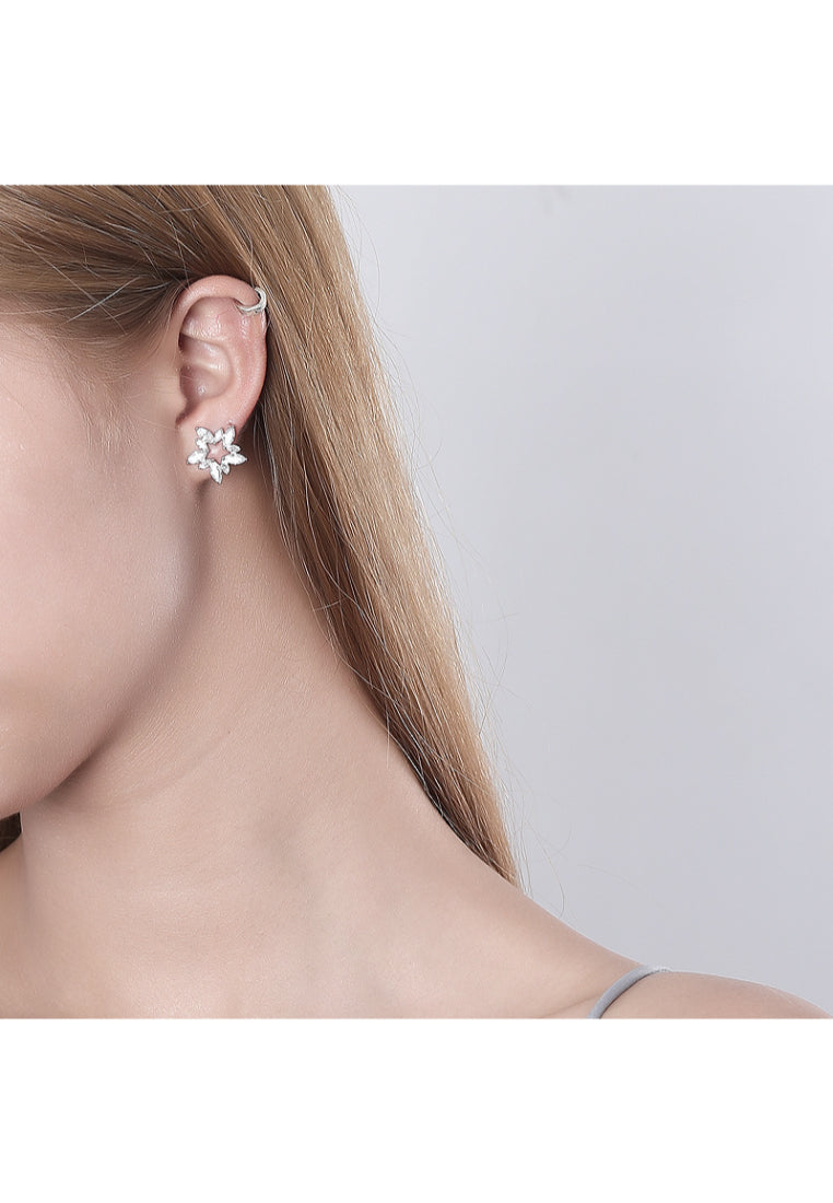 Asymmetric Stud Earrings