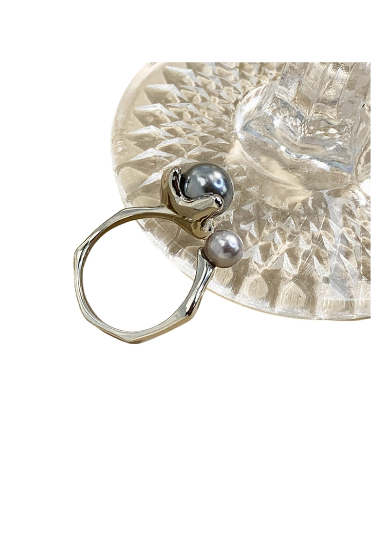 Luxury Pearl Opening Ring