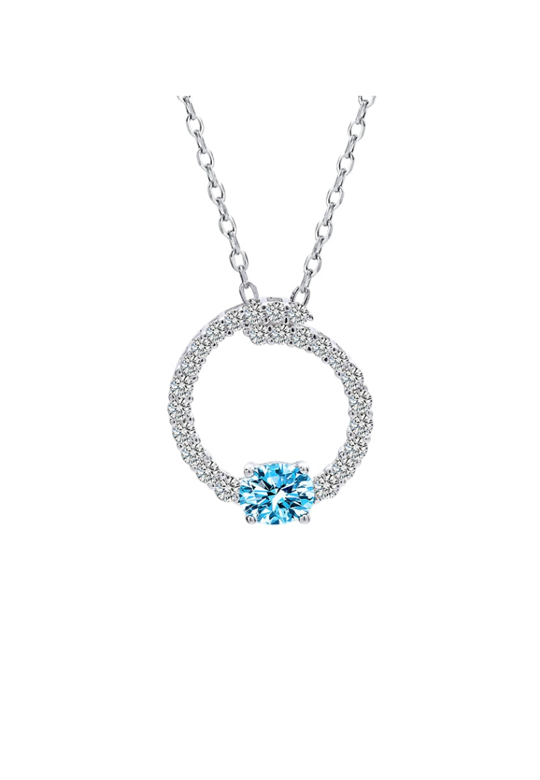 Creative Round S925 Silver Necklace