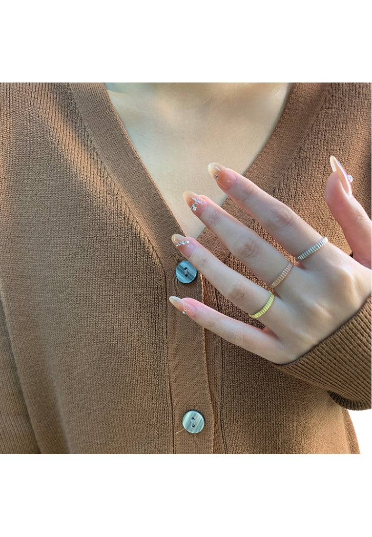 S925 Silver Adjustable Ring