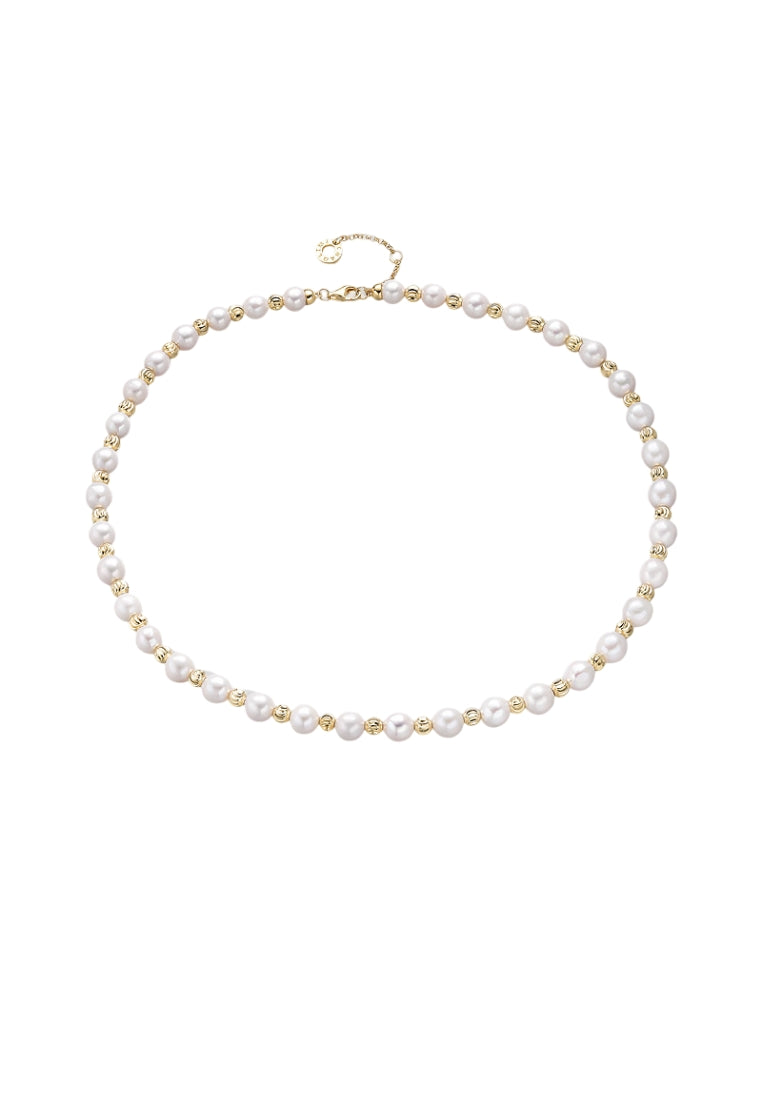 S925 Silver French Pearl Necklace