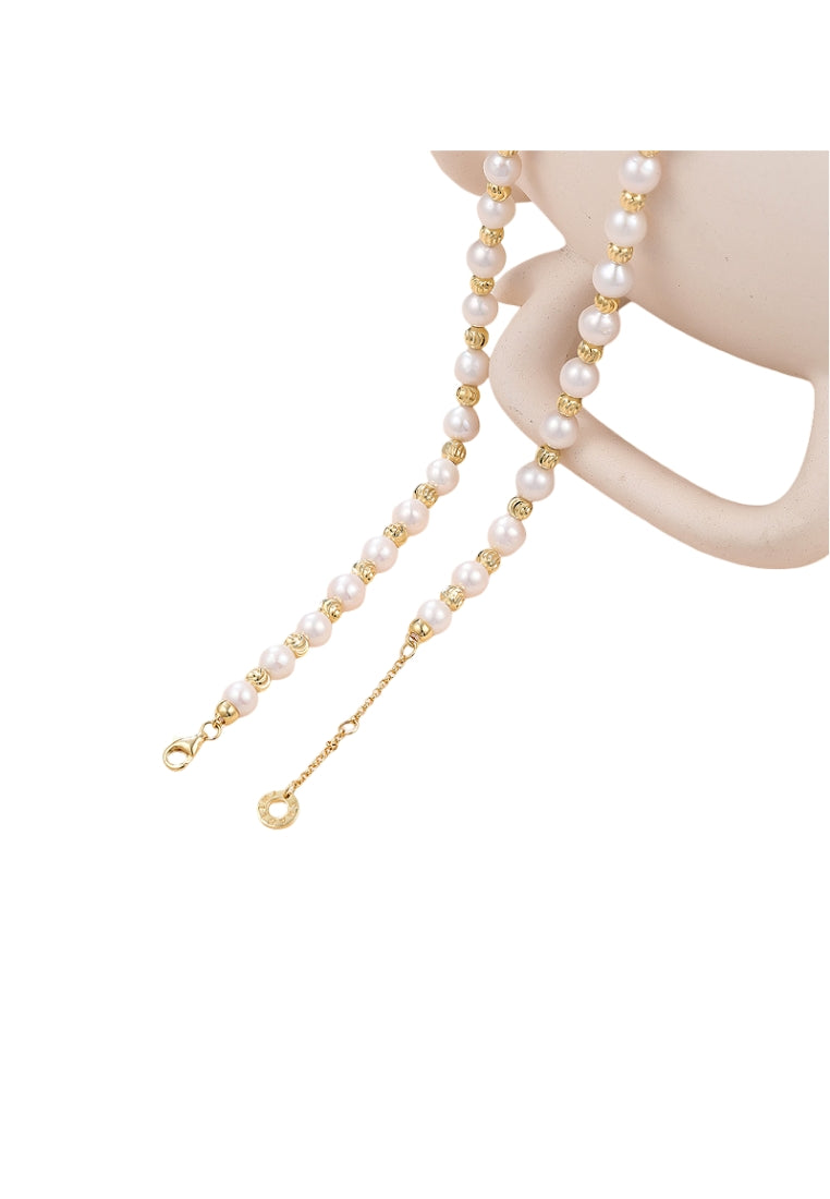 S925 Silver French Pearl Necklace