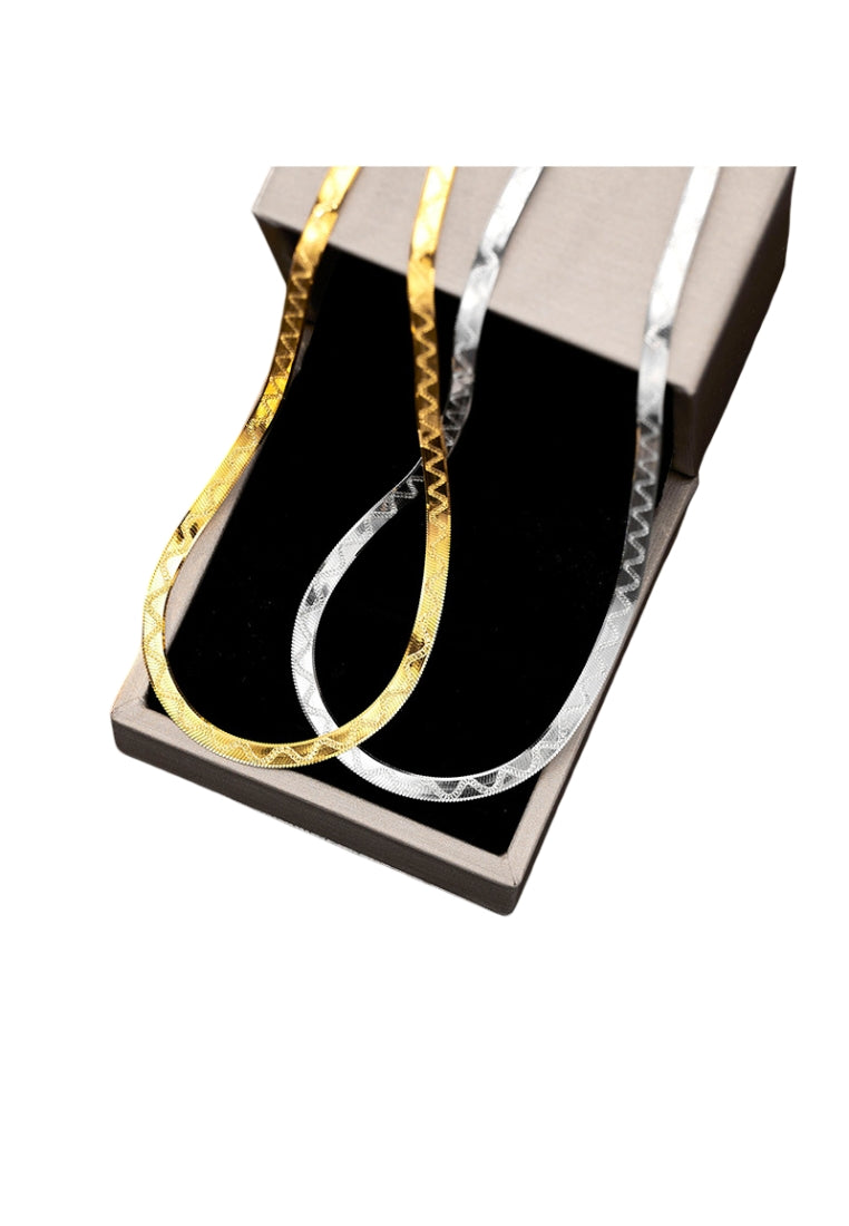 Summer Snake Chain S925 Silver Necklace