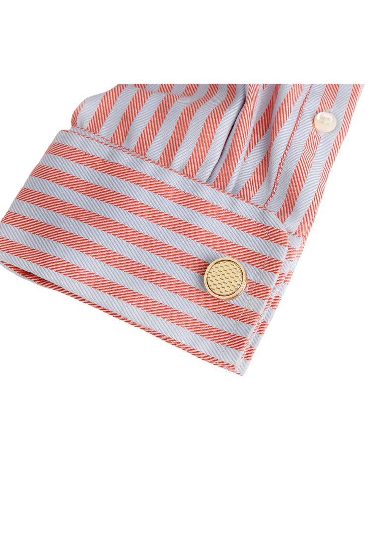 Men's Cufflinks Creative Personality Gold Round Shirt Button Jewelry Pair