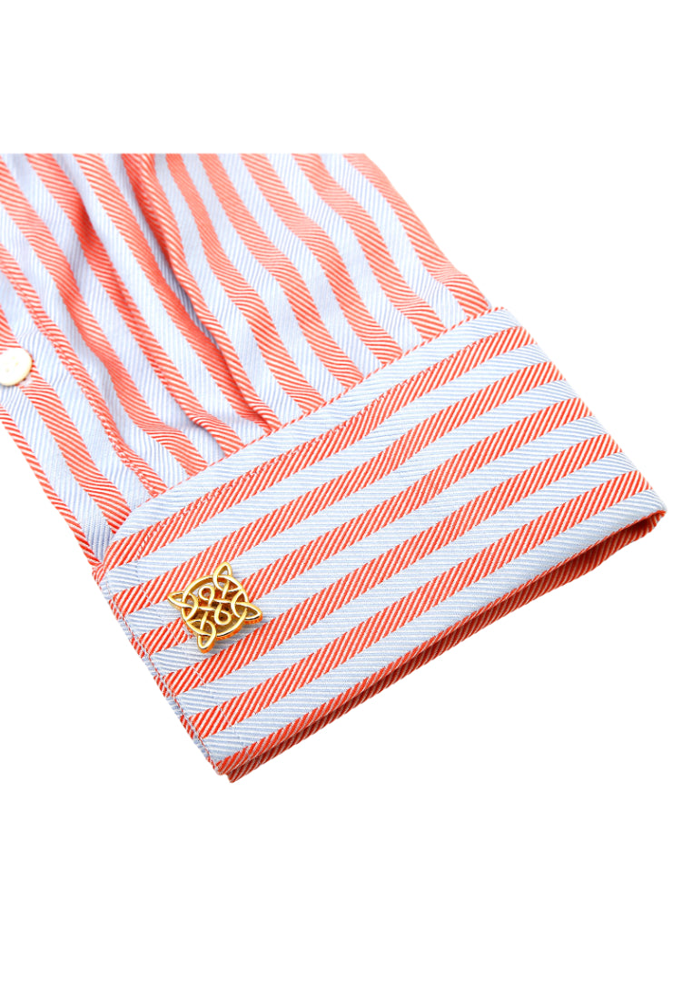 Men's Cufflinks High Quality Retro Pattern Gold Copper Shirt Sleeve Nail Button