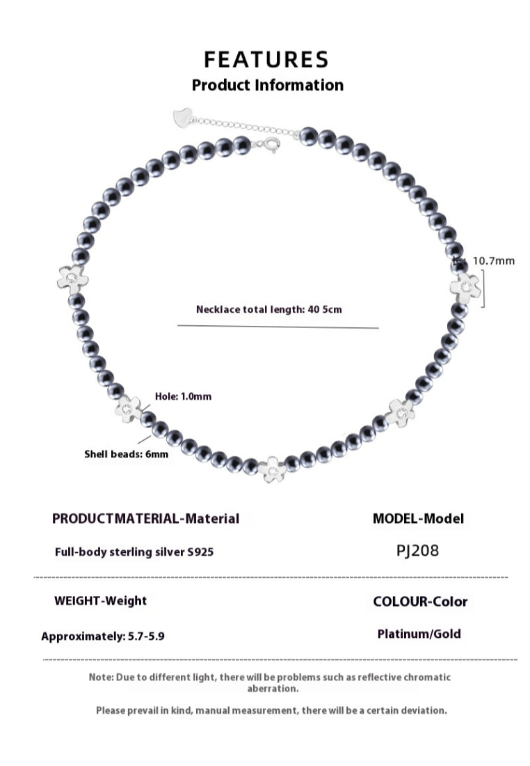 Stacked Luxury Silver Lockbone Chain