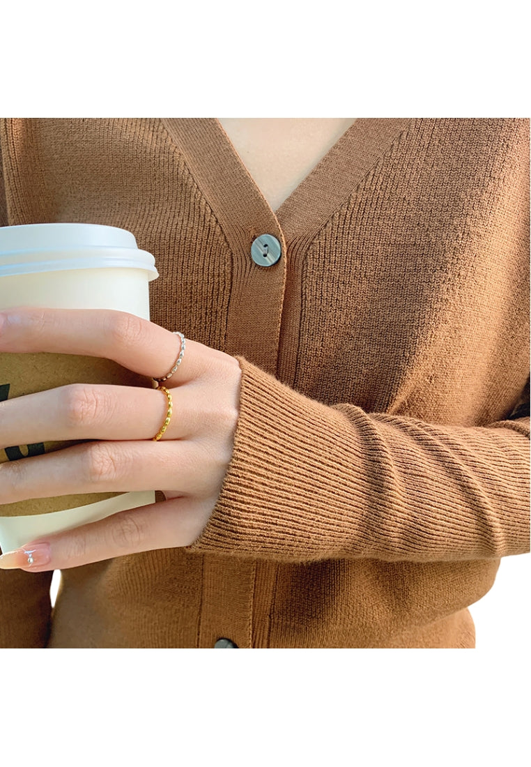 925 Sterling Silver Starlight Glitter Ring for Women