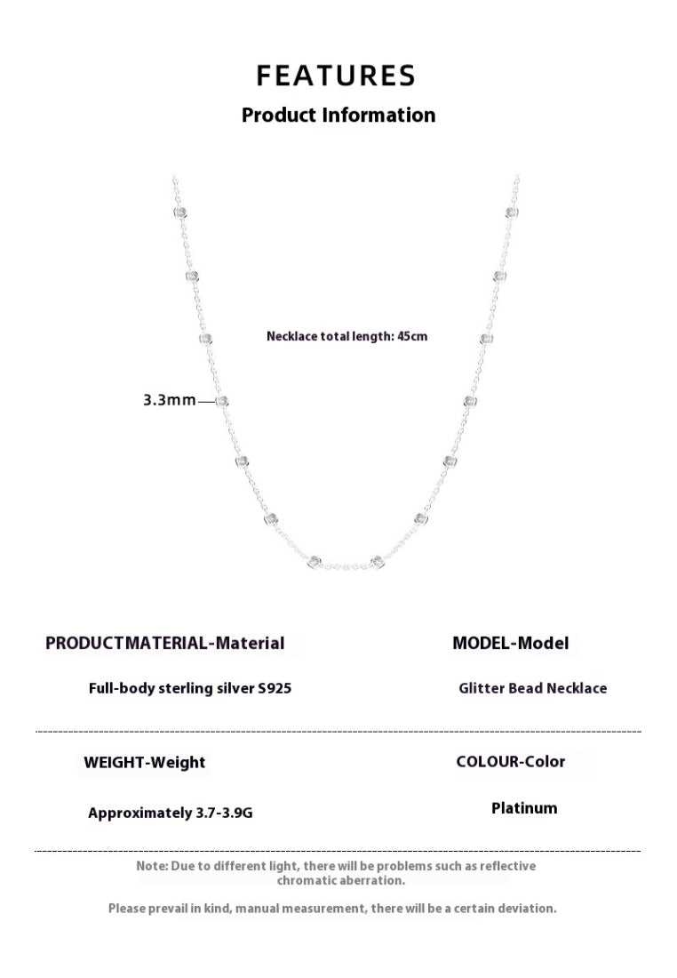 Italian Bead Chain Necklace