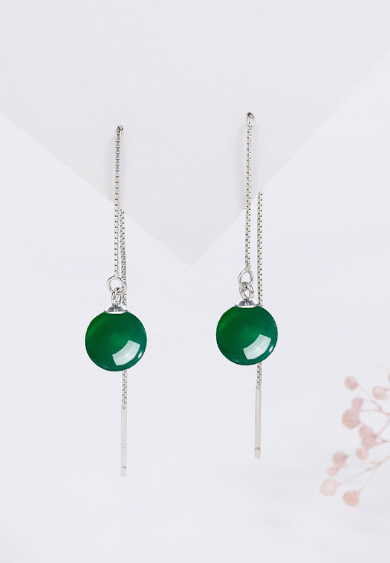 Agate Flurus Ear Earrings