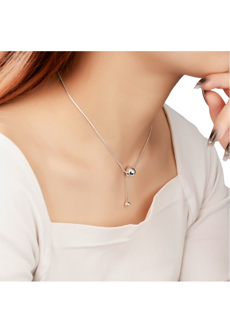 Minimalist Royal Bead Necklace