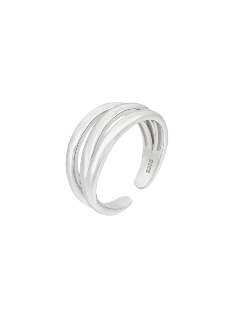 S925 Silver MultiLayer Ring