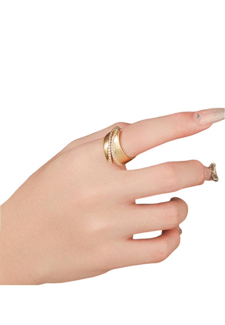 S925 Silver Irregular Ring