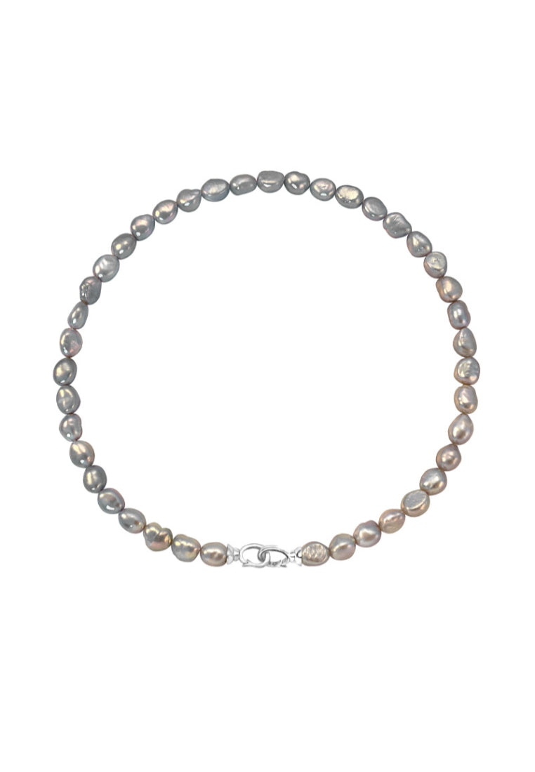 Elegant Baroque Pearl Necklace