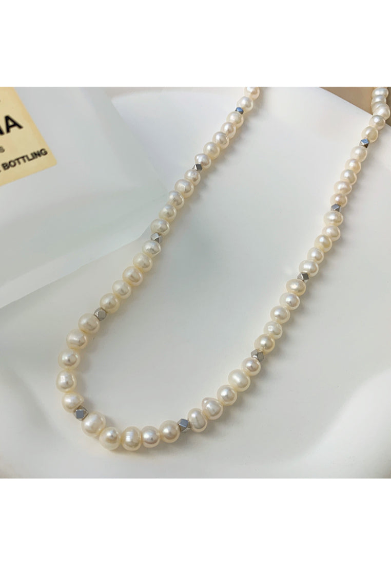 New French Baroque Lockbone Chain