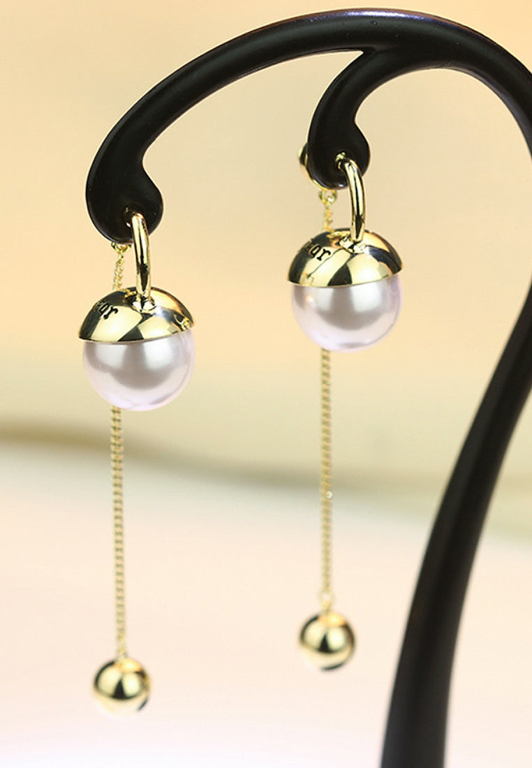 Tassel Pearl Earring