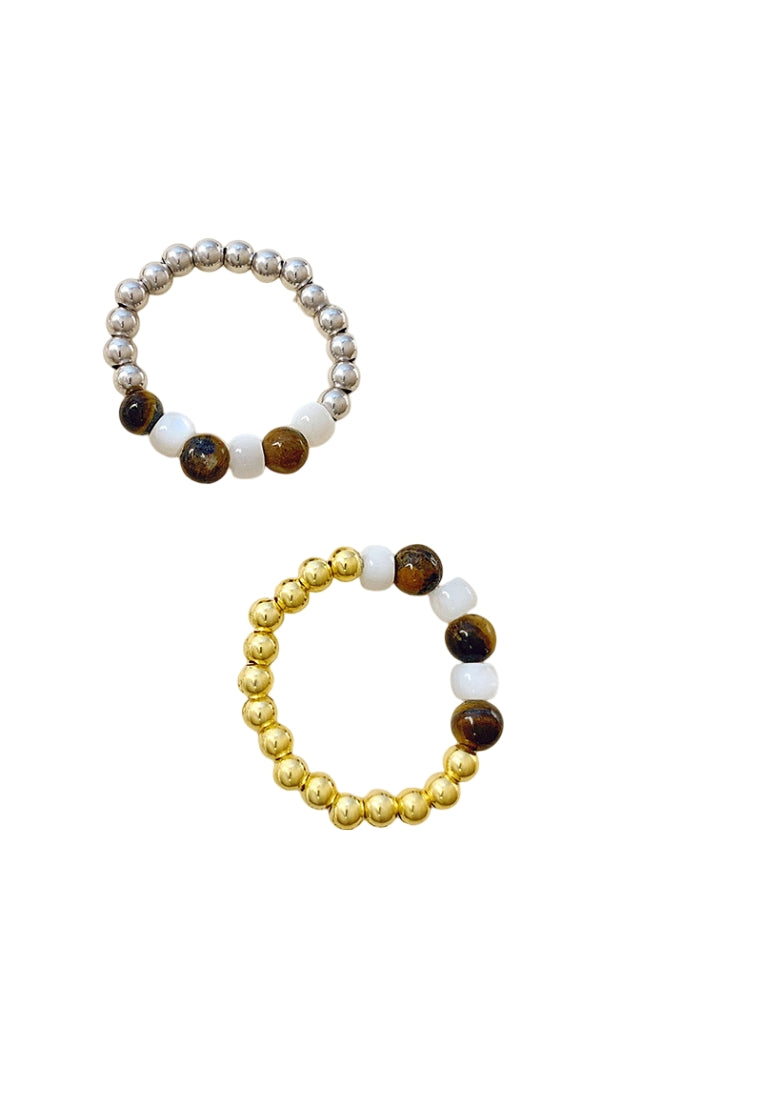 Cube Design Sterling Silver Ring