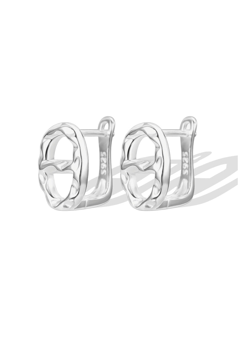 S925 silver pig nose ear clips