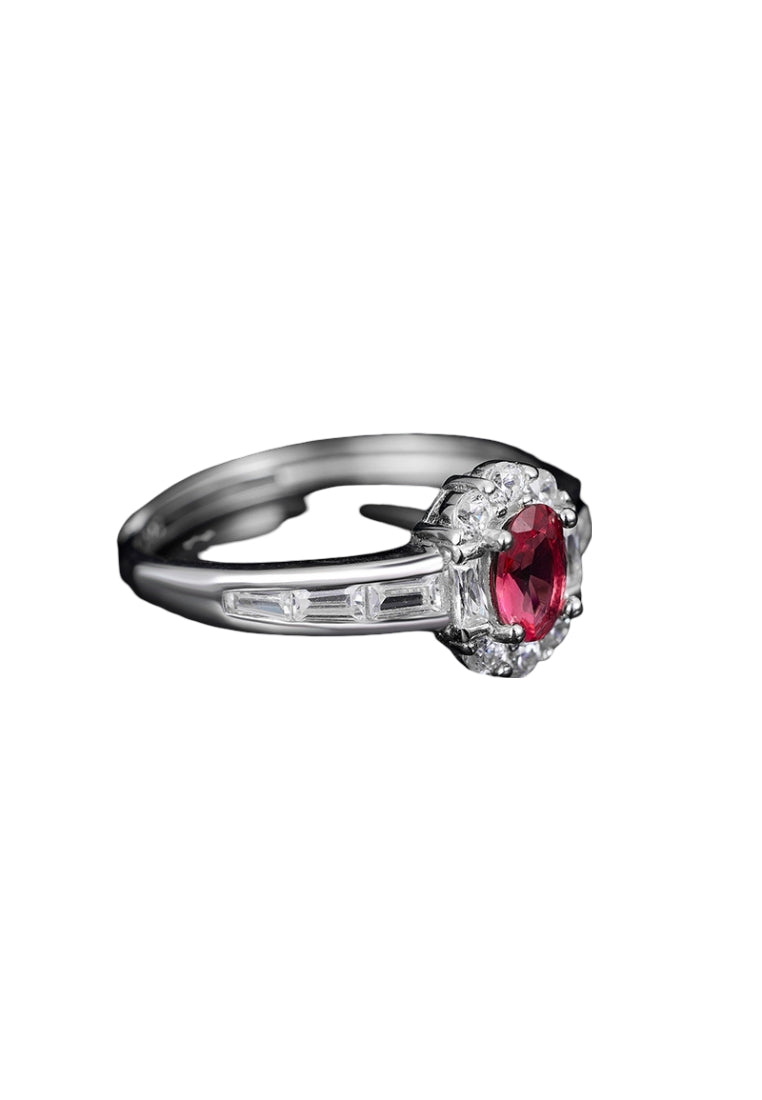 Heart Zircon Valentine's Ring