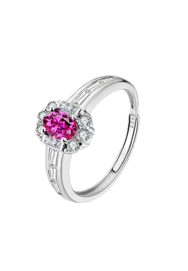 Heart Zircon Valentine's Ring