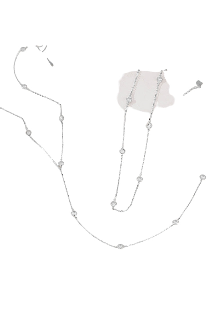 Zirconia S925 Silver Necklace