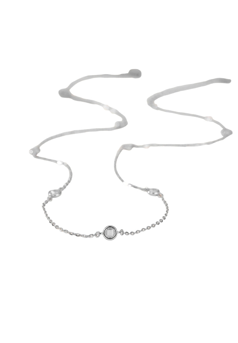 Zirconia S925 Silver Necklace