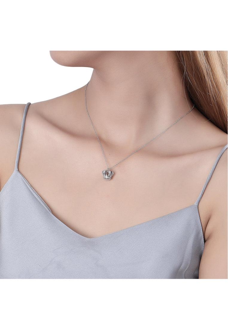 Geometric Zircon Necklace
