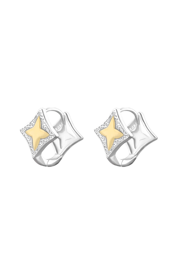 S925 silver heartshaped earrings