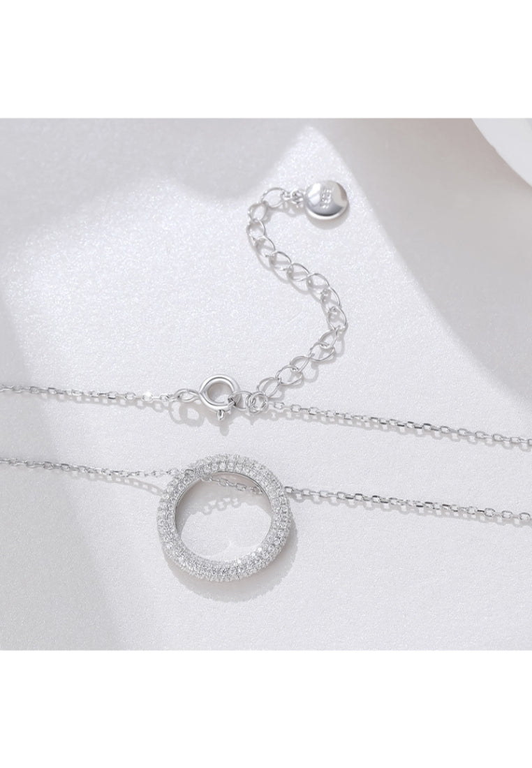 Rainbow Bead Multilayer Necklace