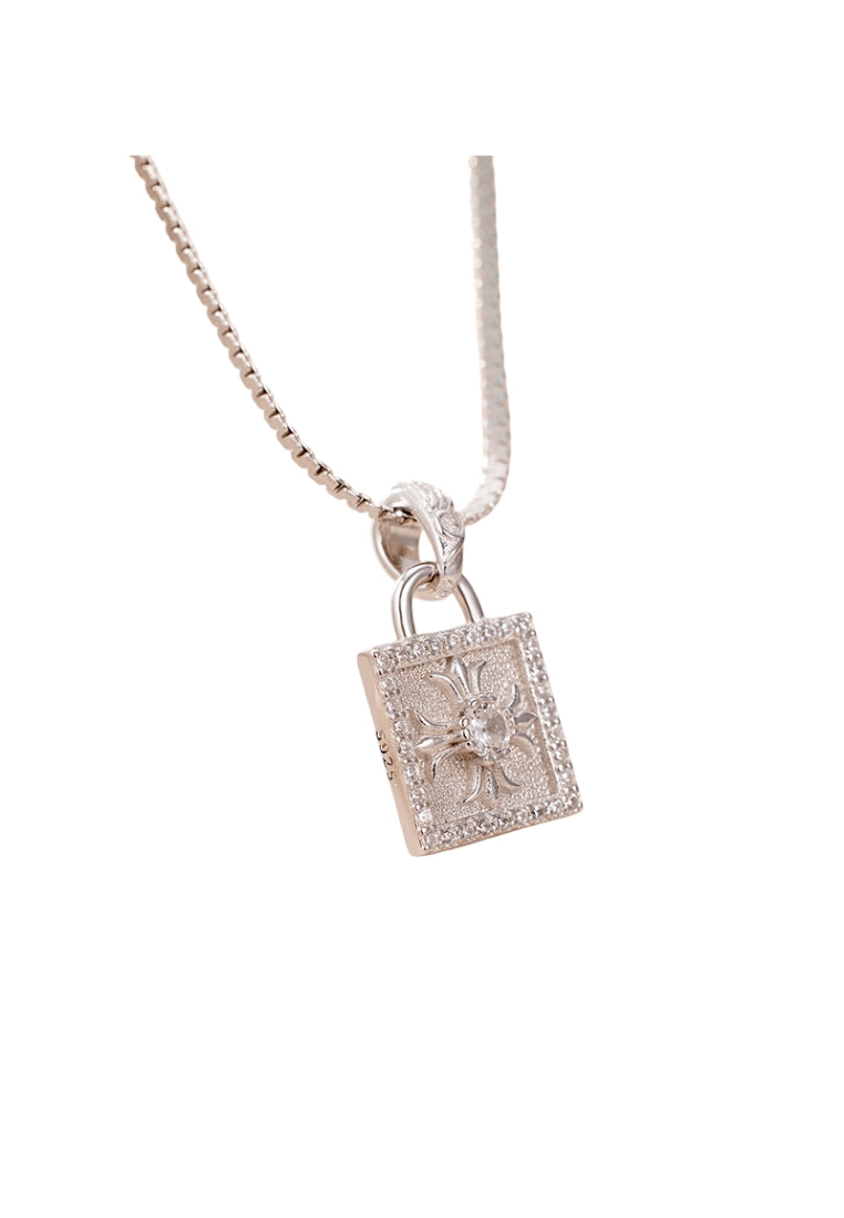 S925 Silver Cross Necklace