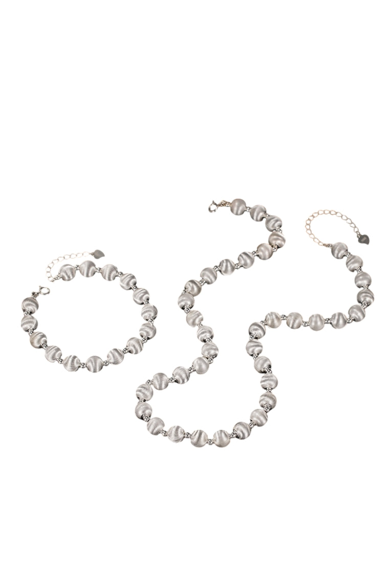 Laser Cat's Eye Bead Necklace