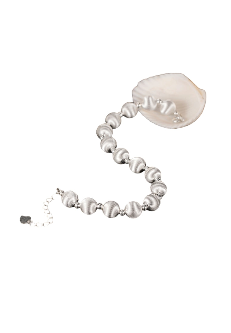 Laser Cat's Eye Bead Necklace