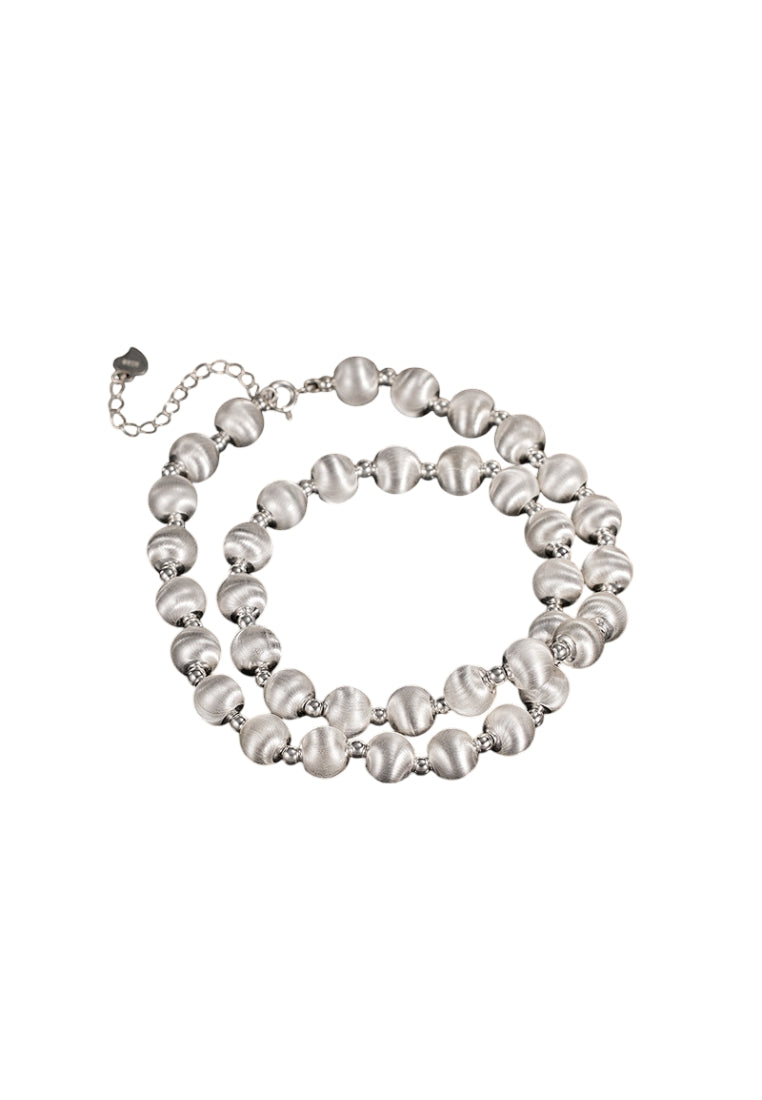 Laser Cat's Eye Bead Necklace