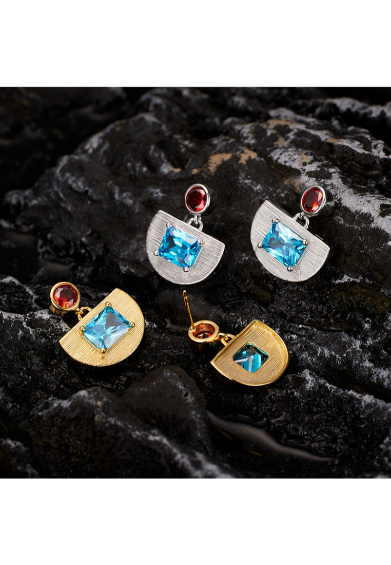 Earrings light luxury highend S925 sterling silver niche design vintage retro earrings new products