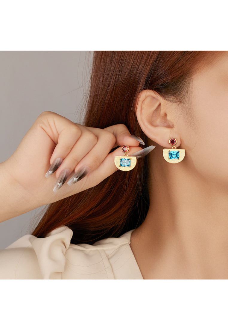 Earrings light luxury highend S925 sterling silver niche design vintage retro earrings new products