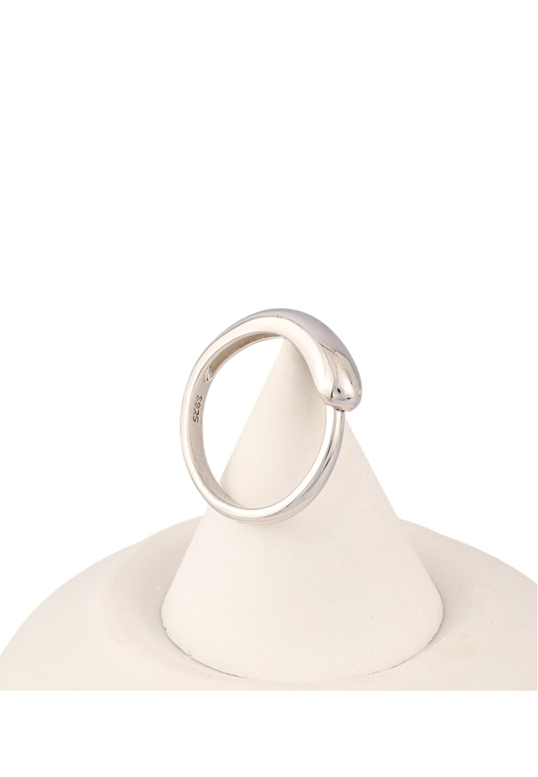 S925 Silver Geometric Fashion Ring