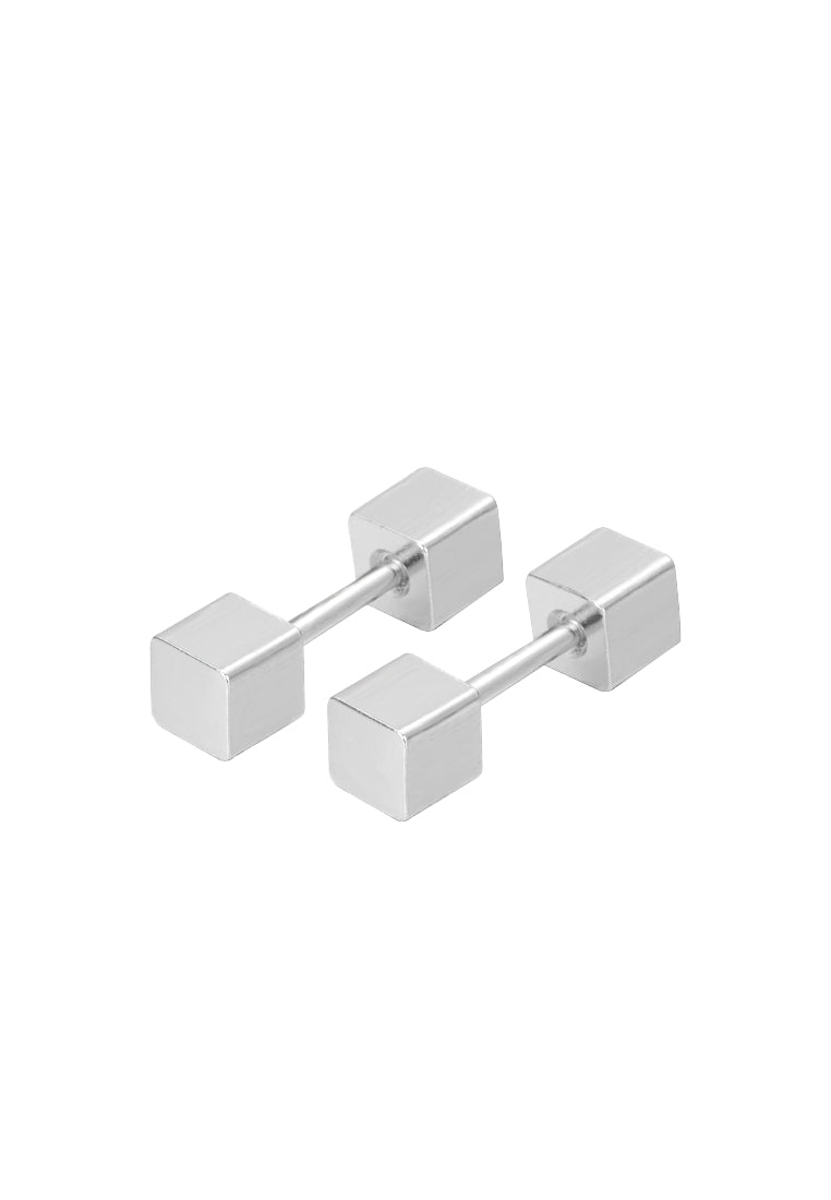 S925 silver spiral minimalist earrings